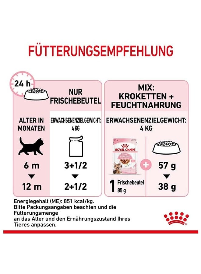 ROYAL CANIN Kitten In Gravy Wet Food - 85GM - Image 3